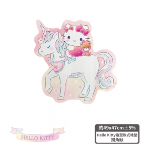 Hello Kitty 造型軟式地墊-獨角獸 Hello Kitty 造型軟式地墊-獨角獸