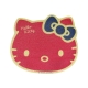 Hello Kitty 造型刮泥絲圈地墊-紅