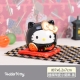 Hello Kitty 達摩陶瓷小擺飾-黑
