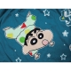 蠟筆小新星星睡衣平口褲-深藍