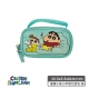 蠟筆小新小手提化妝包-綠
