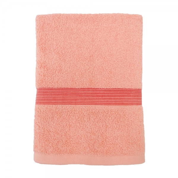 素色彩緞浴巾
