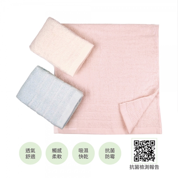簡單工房-抗菌防霉毛巾3入