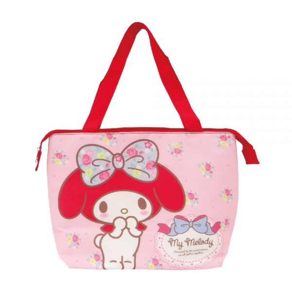 美樂蒂 保冷暖肩背袋-玫瑰花