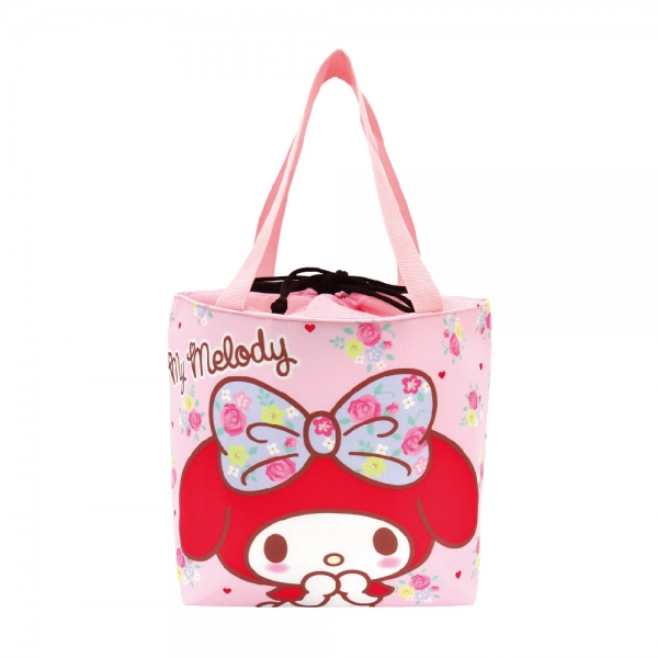 美樂蒂 束口保冷暖袋-玫瑰花