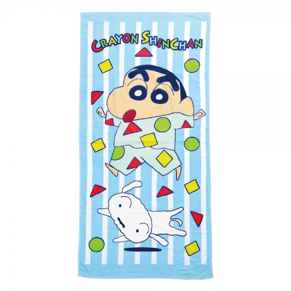 蠟筆小新睡衣派對 浴巾