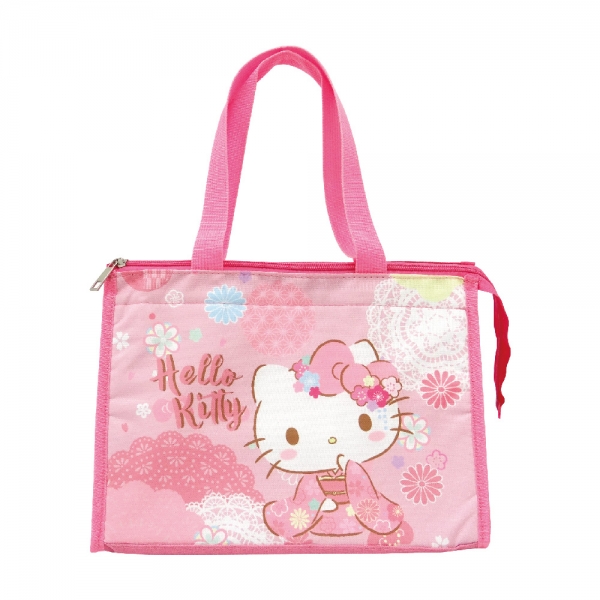 凱蒂貓 方形保溫保冷提袋-和服