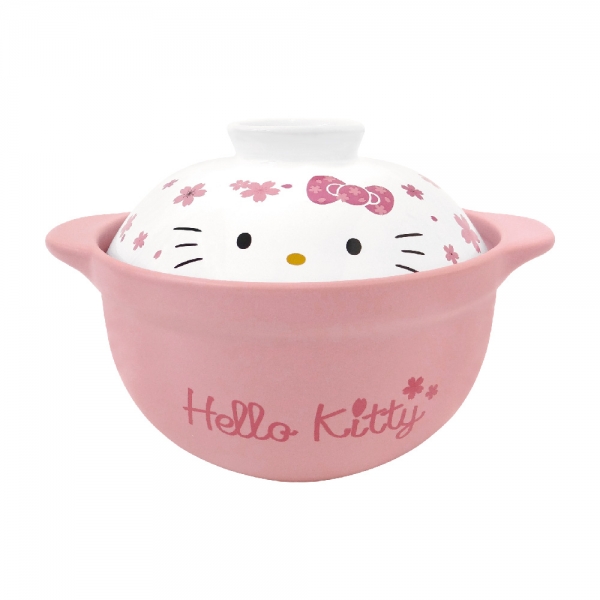 凱蒂貓 耐熱鍋-櫻花
