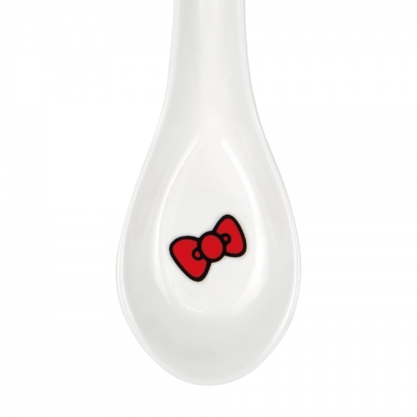 凱蒂貓 湯杯(附湯匙)-蝴蝶結