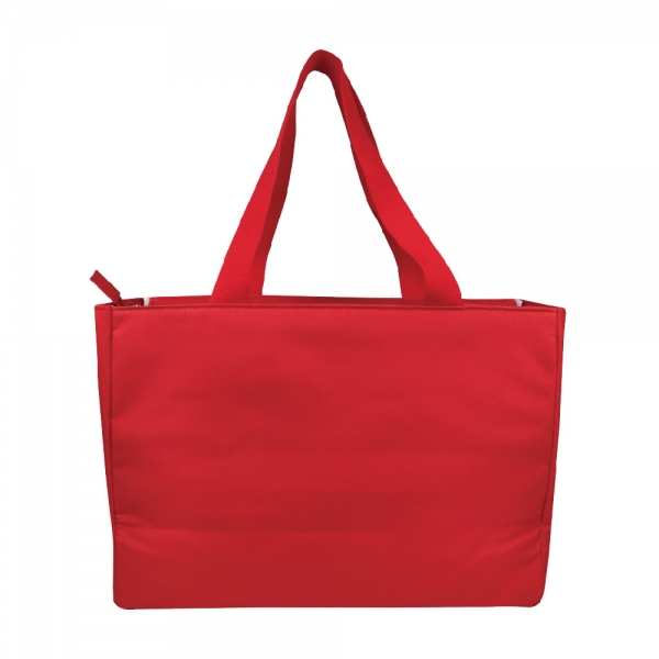 凱蒂貓 超大保冷暖肩背袋-白