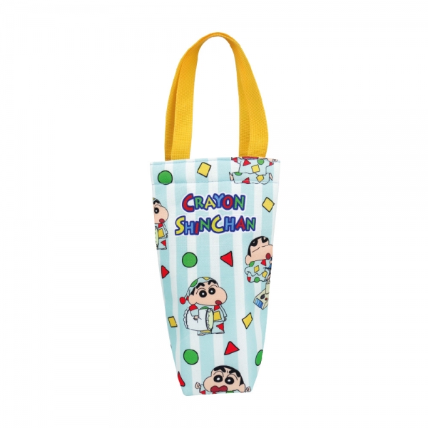 蠟筆小新 保冷暖飲料提袋-睡衣派對