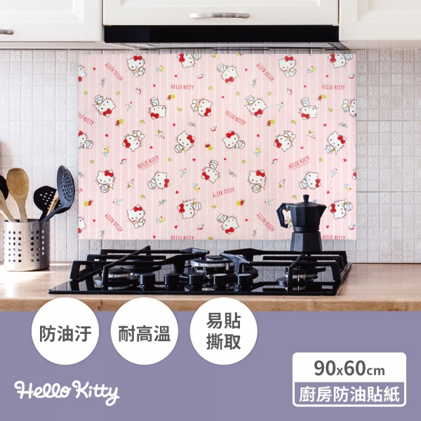 凱蒂貓 廚房防油貼紙-冰淇淋 凱蒂貓 廚房防油貼紙-冰淇淋