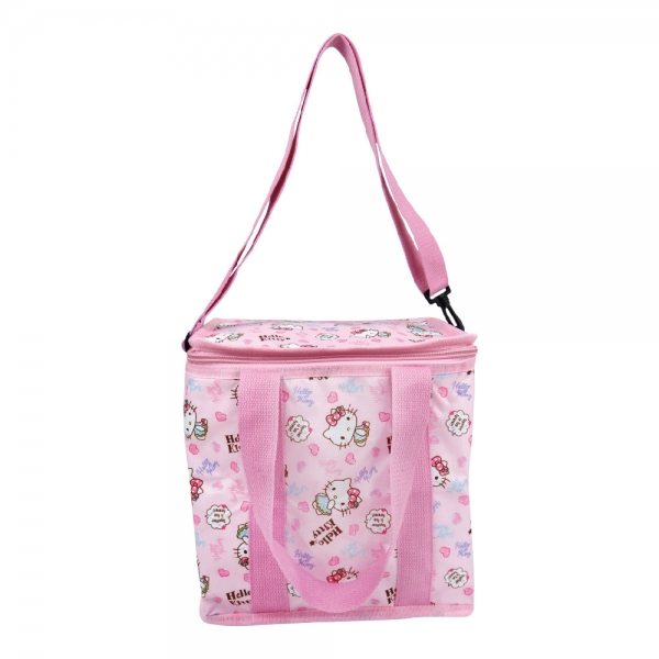 凱蒂貓 兩用保冷暖提袋-藍