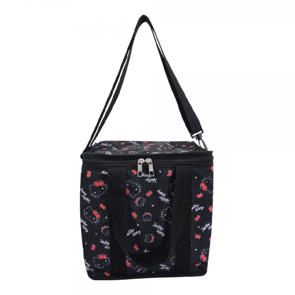 凱蒂貓 兩用保冷暖提袋-黑