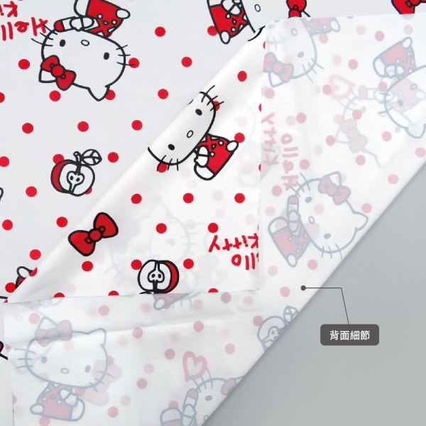 凱蒂貓 防水防油桌布-紅 凱蒂貓 防水防油桌布-紅