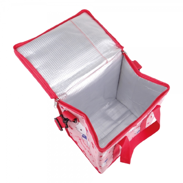 凱蒂貓 四角保溫保冷袋-草莓