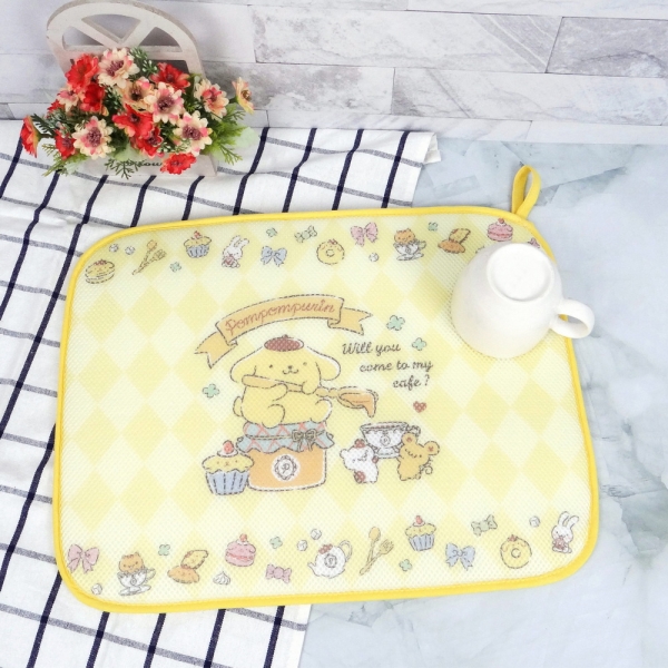 PomPomPurin 碗盤吸水墊(加厚款)-點心