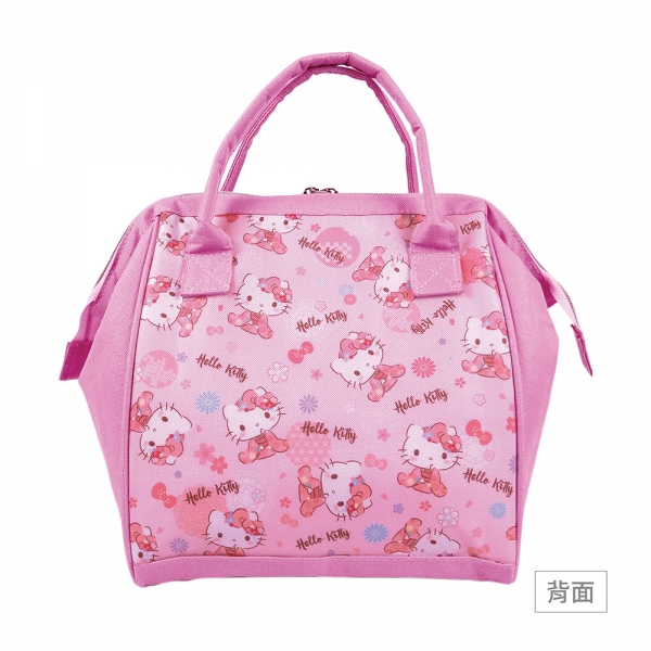 Hello Kitty 造型保溫保冷袋-櫻花(粉)