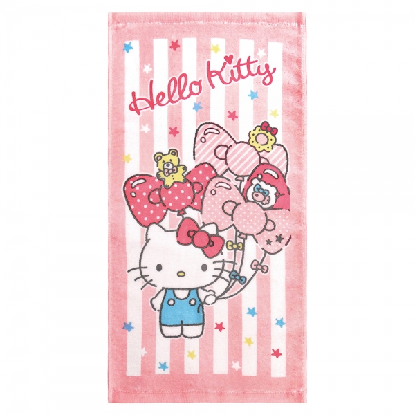 凱蒂貓蝴蝶結氣球童巾