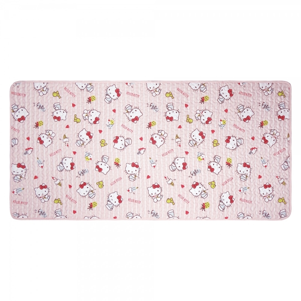 Hello Kitty 止滑沙發墊-粉(三人)