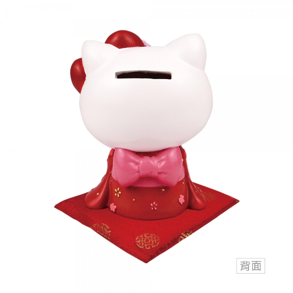 Hello Kitty 幸福開運撲滿-紅
