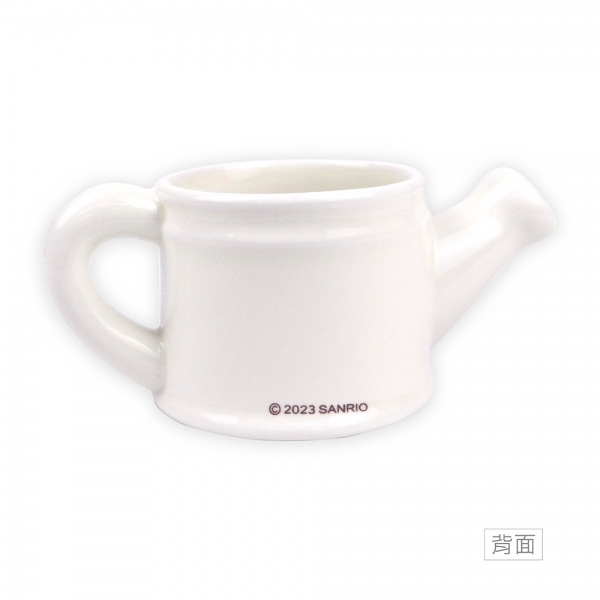 Hello Kitty 澆水器陶瓷二號盆-優雅白