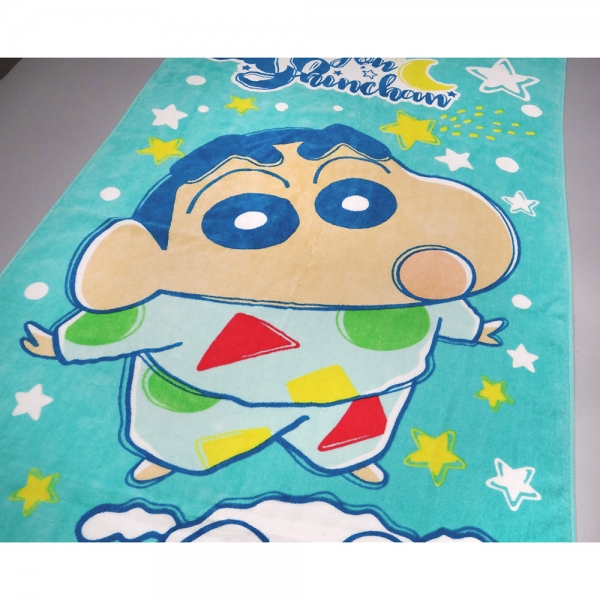 蠟筆小新星星睡衣浴巾