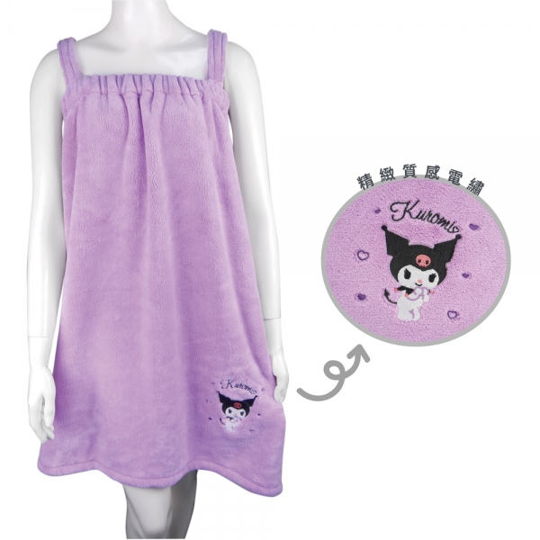 酷洛米繡花吊帶浴裙