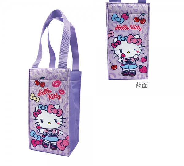 豹紋Hello Kitty飲料提袋 豹紋Hello Kitty飲料提袋