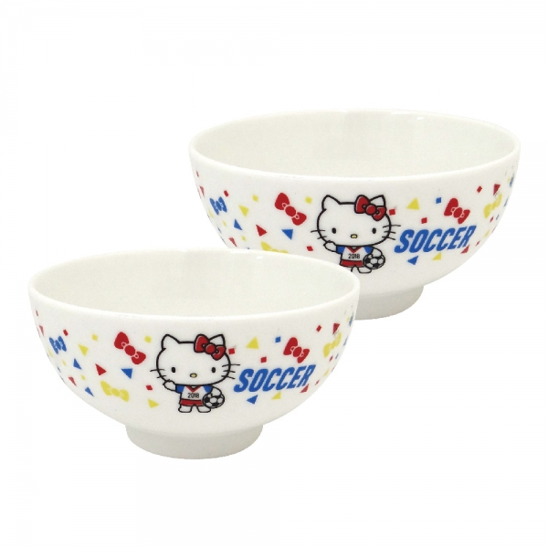餐碗2入組｜凱蒂貓 2018世足