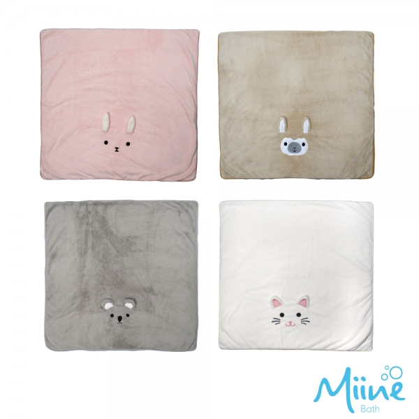 Miine動物造型浴巾 Miine動物造型浴巾