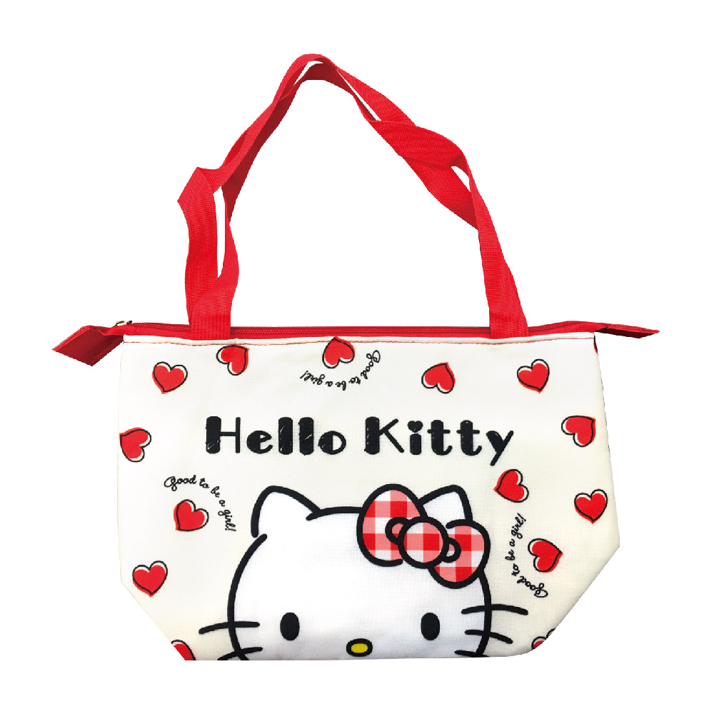 凱蒂貓保溫保冷提袋-愛心