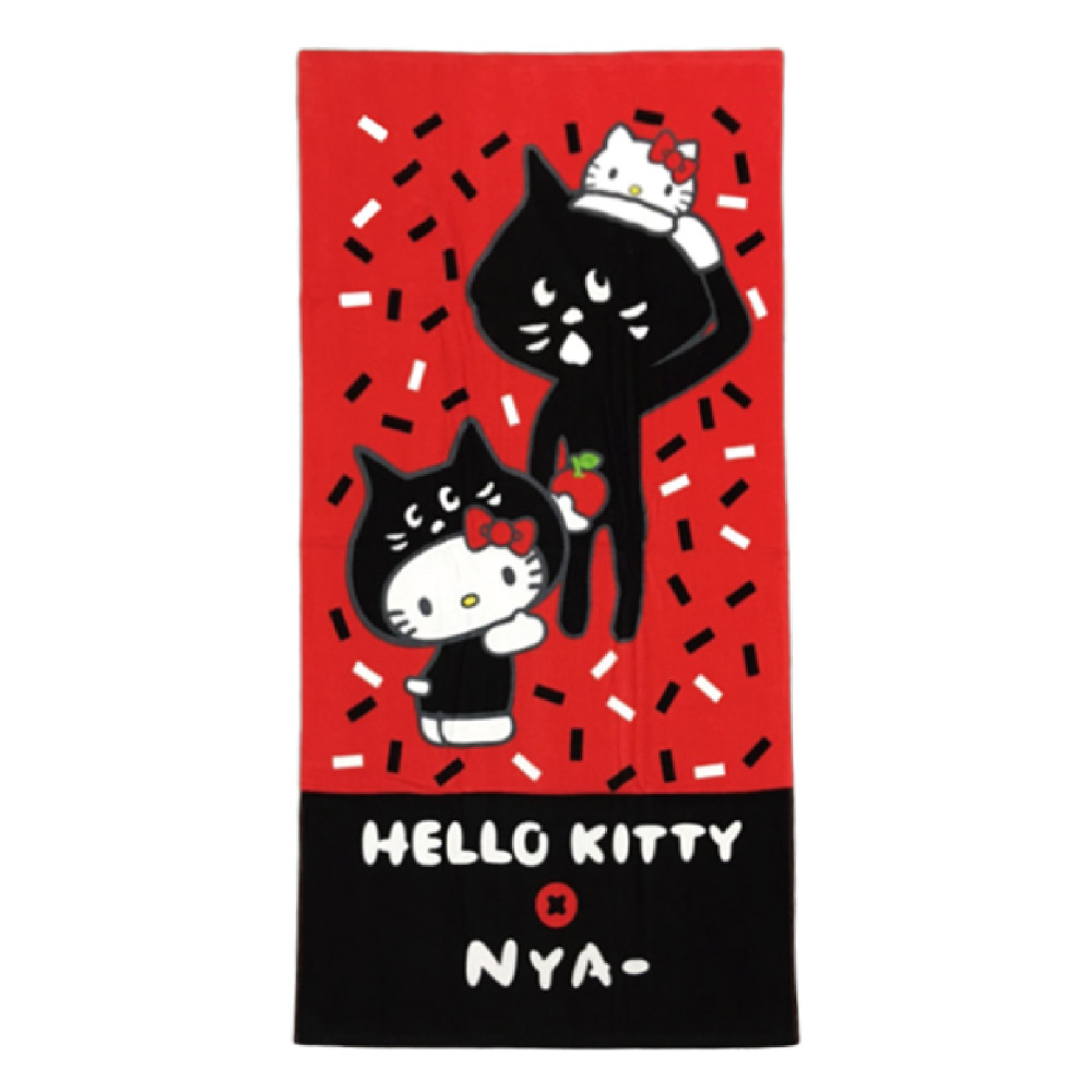 凱蒂貓xNYA-浴巾