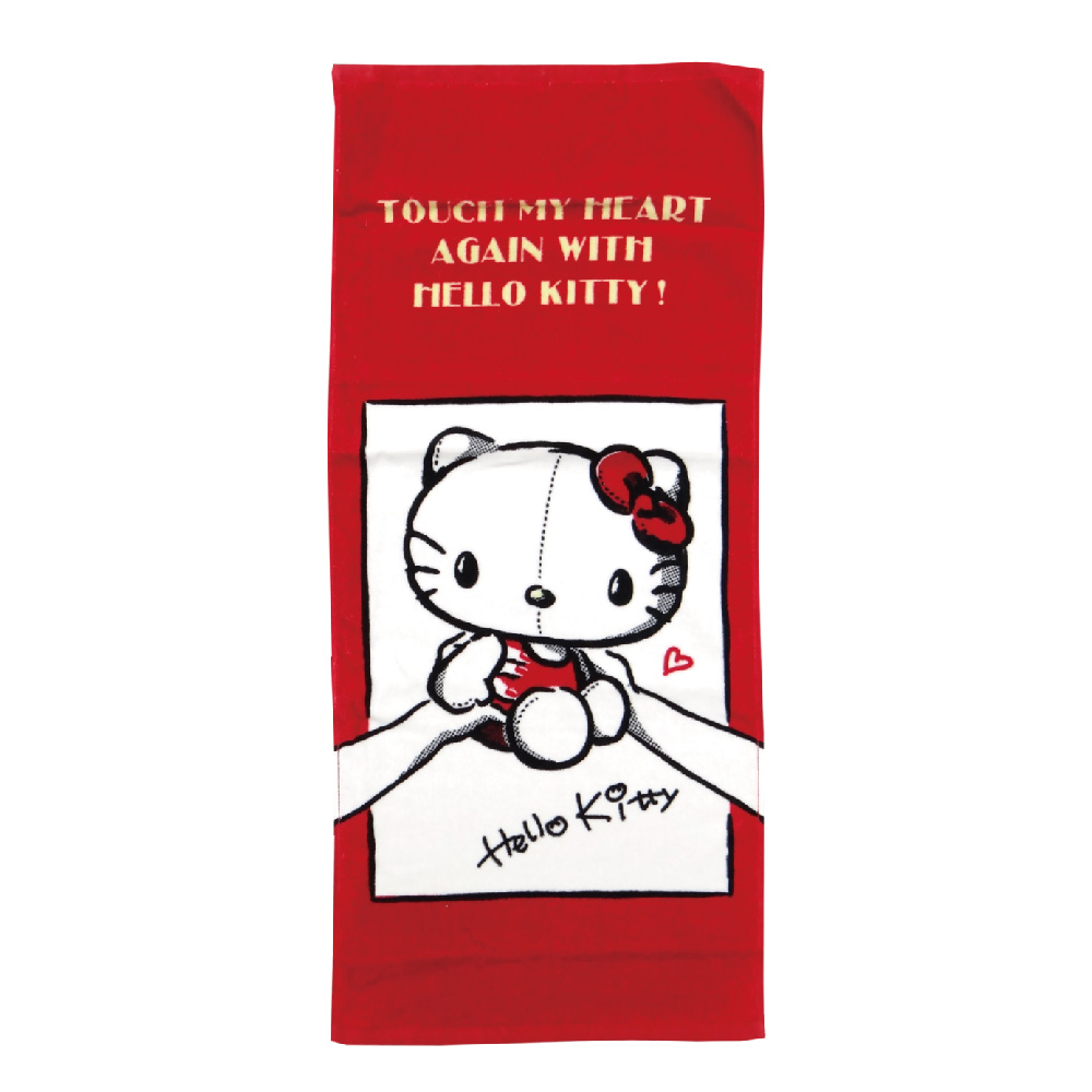凱蒂貓-Touch紅-毛巾