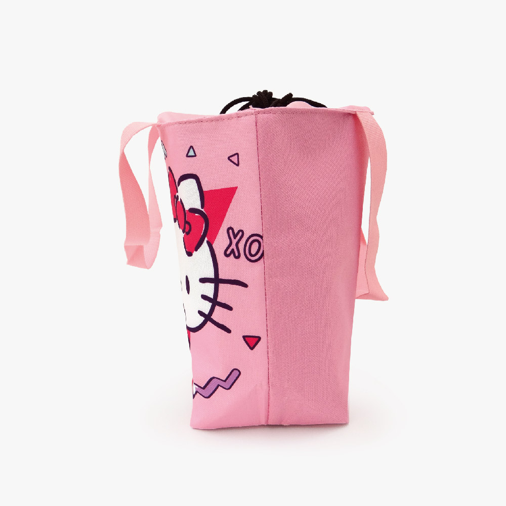 凱蒂貓-束口保冷暖袋-飛吻