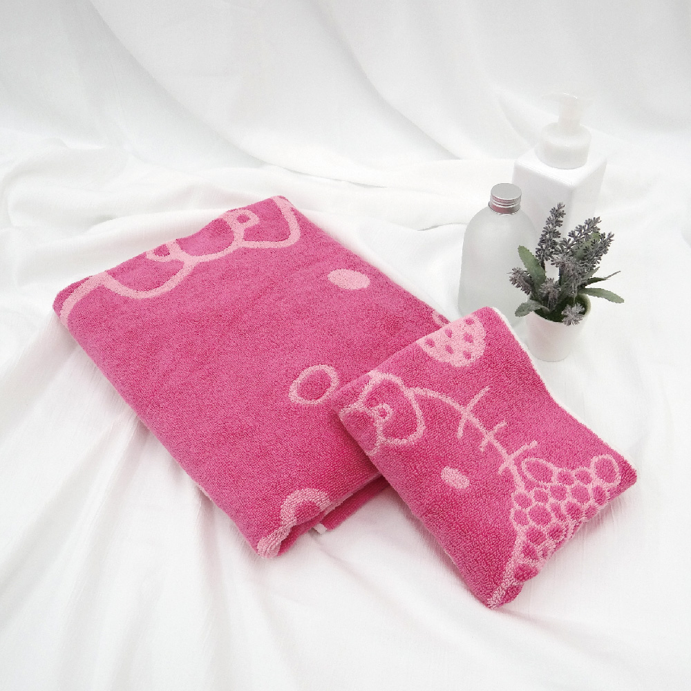 凱蒂貓-雙色提花系列-美好心情