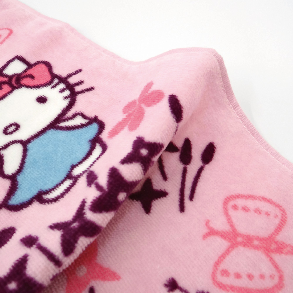 凱蒂貓x印花樂-童巾-蒲公英