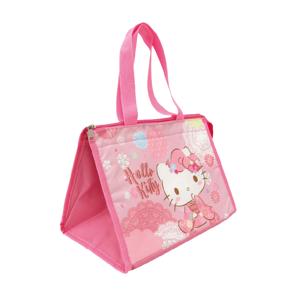 凱蒂貓-方形保溫保冷提袋-和服