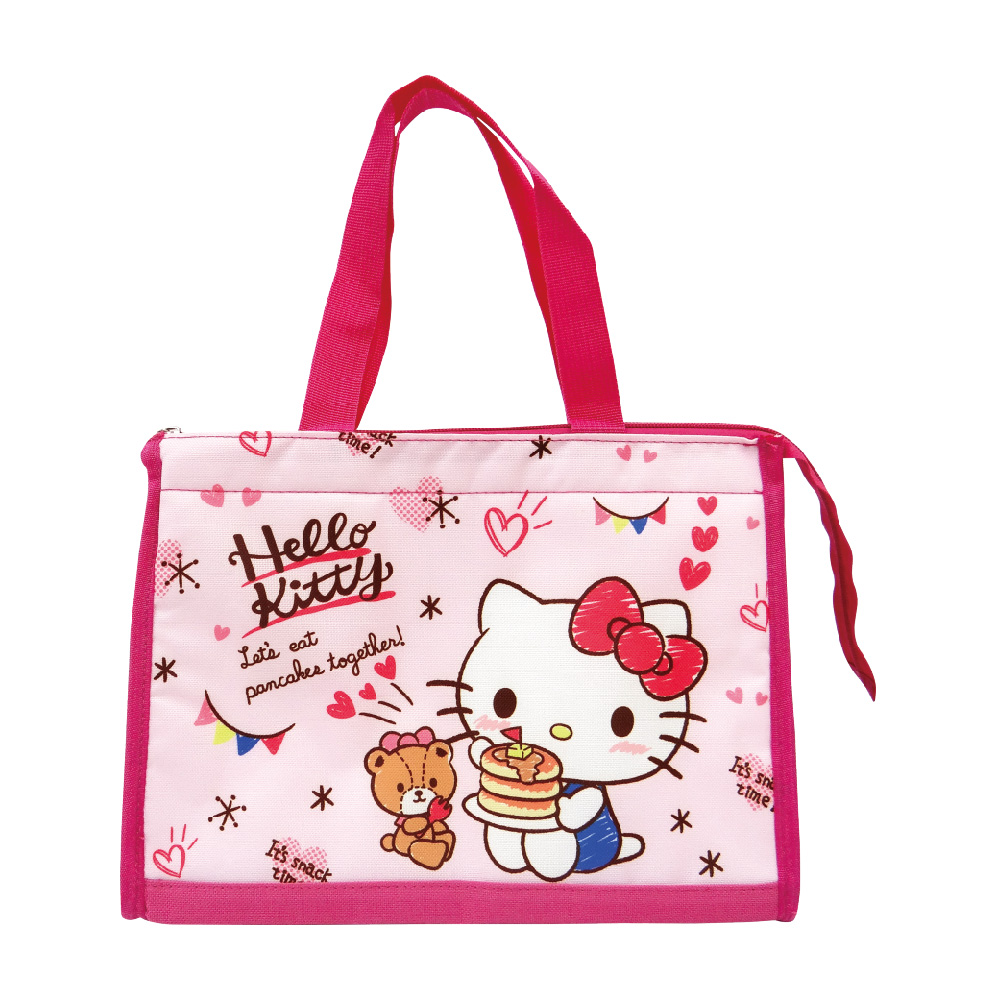 凱蒂貓-方形保溫保冷提袋-鬆餅