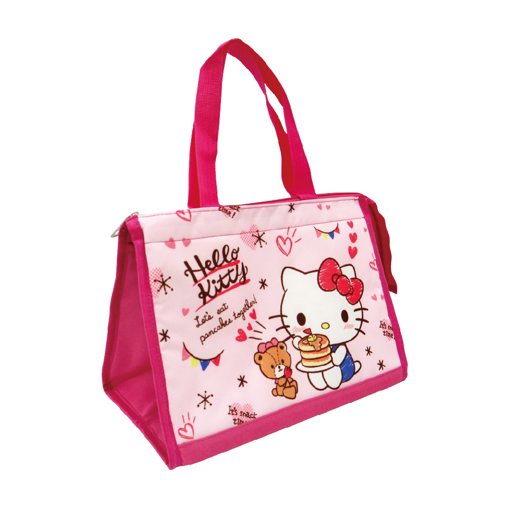 凱蒂貓-方形保溫保冷提袋-鬆餅