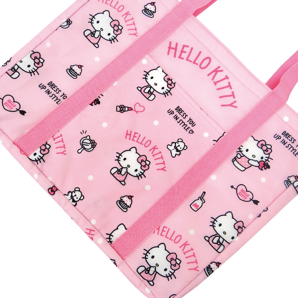 凱蒂貓束口保冷袋-化妝