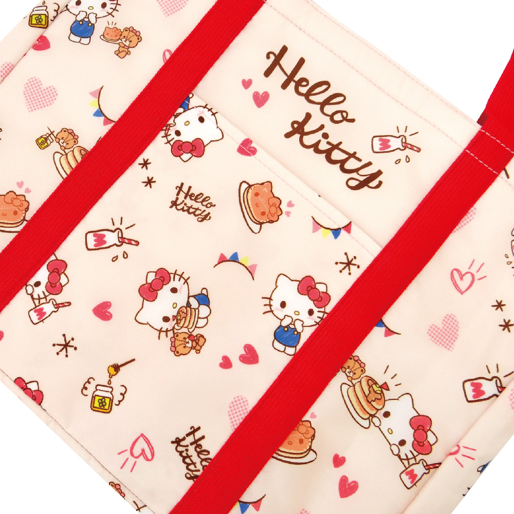 凱蒂貓束口保冷袋-鬆餅