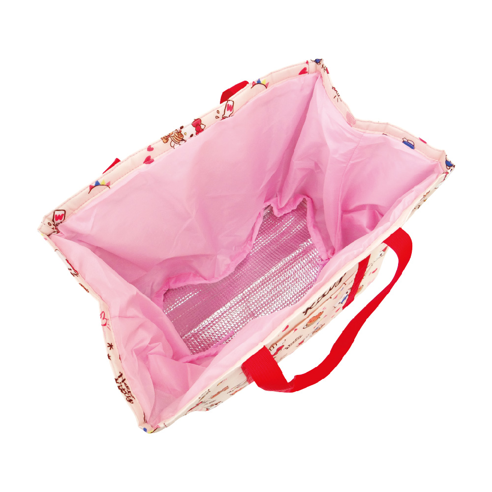 凱蒂貓束口保冷袋-鬆餅