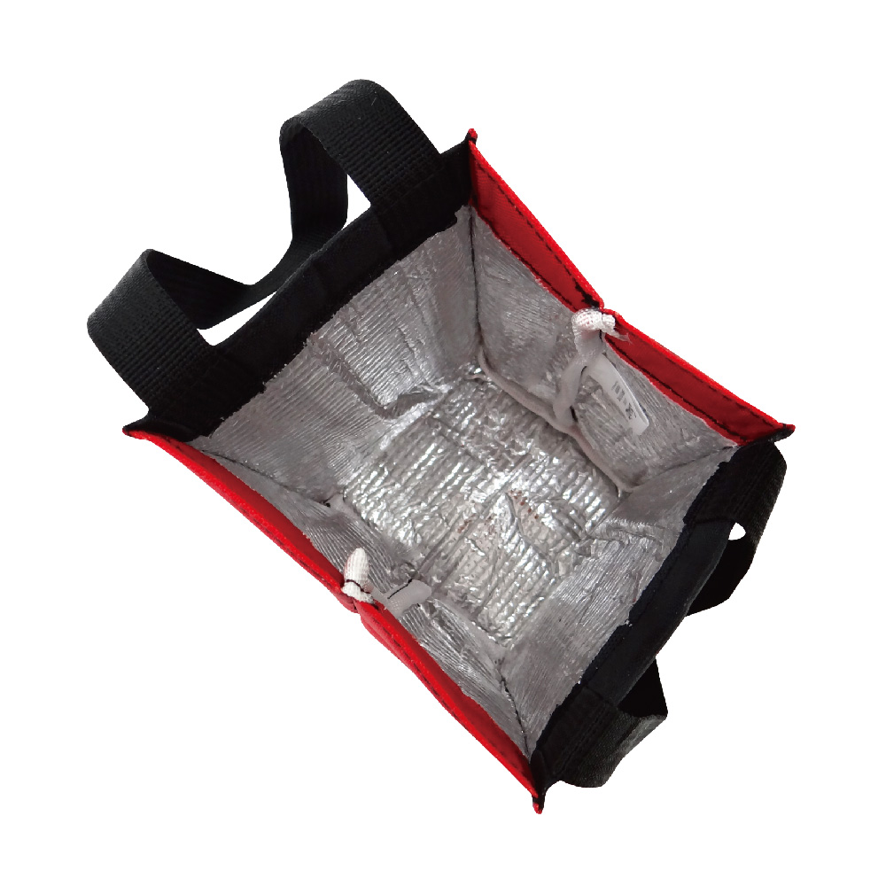 凱蒂貓-保冷飲料提袋-愛小熊黑底