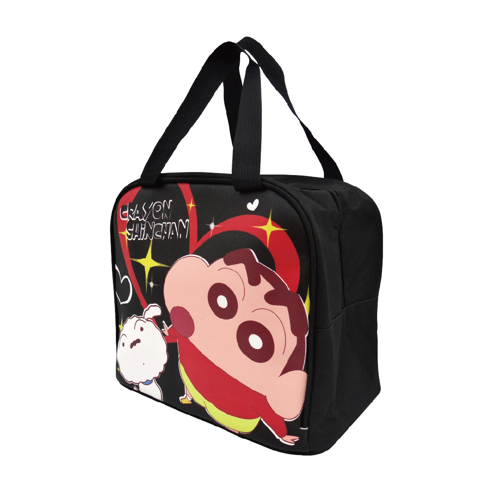 蠟筆小新-保溫保冷提袋-愛心