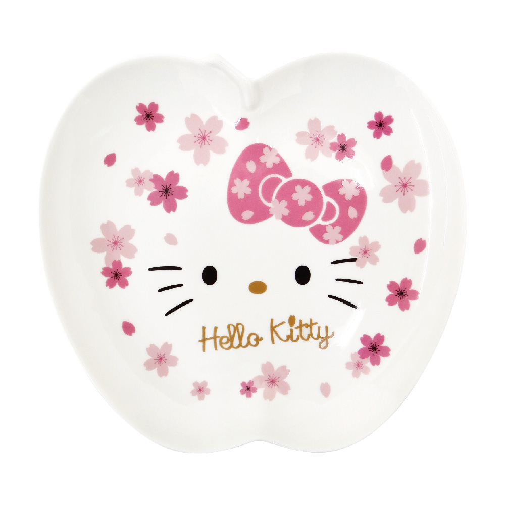 凱蒂貓-櫻花蘋果造型盤