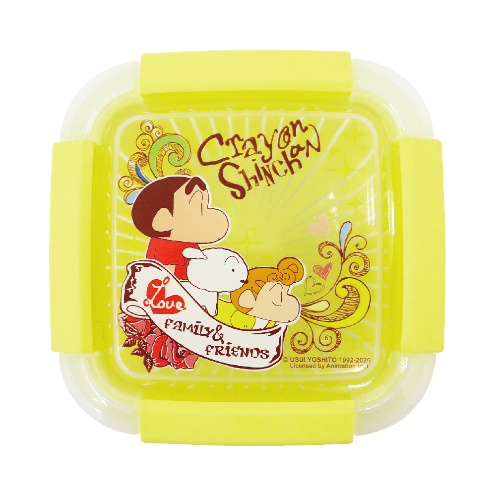 蠟筆小新-瀝水籃保鮮盒-小-黃