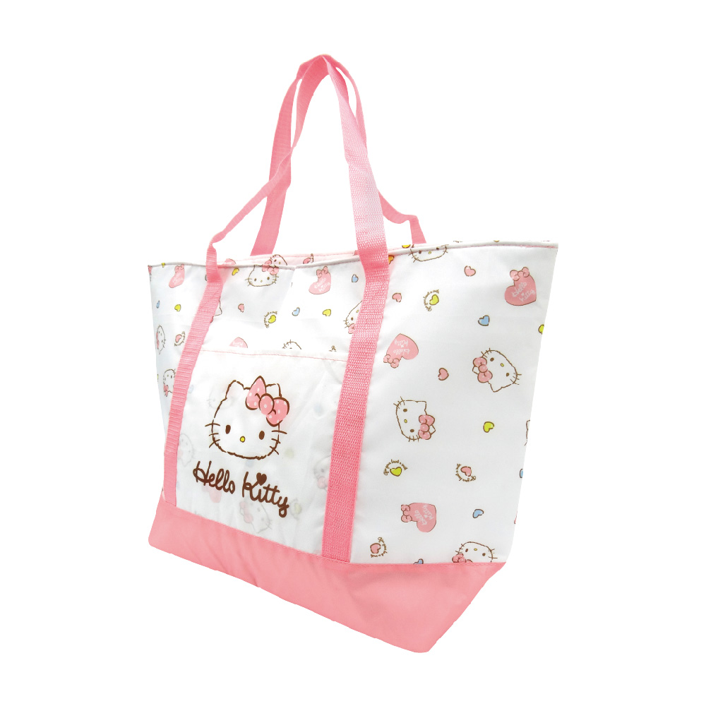 凱蒂貓-保冷提袋-愛心