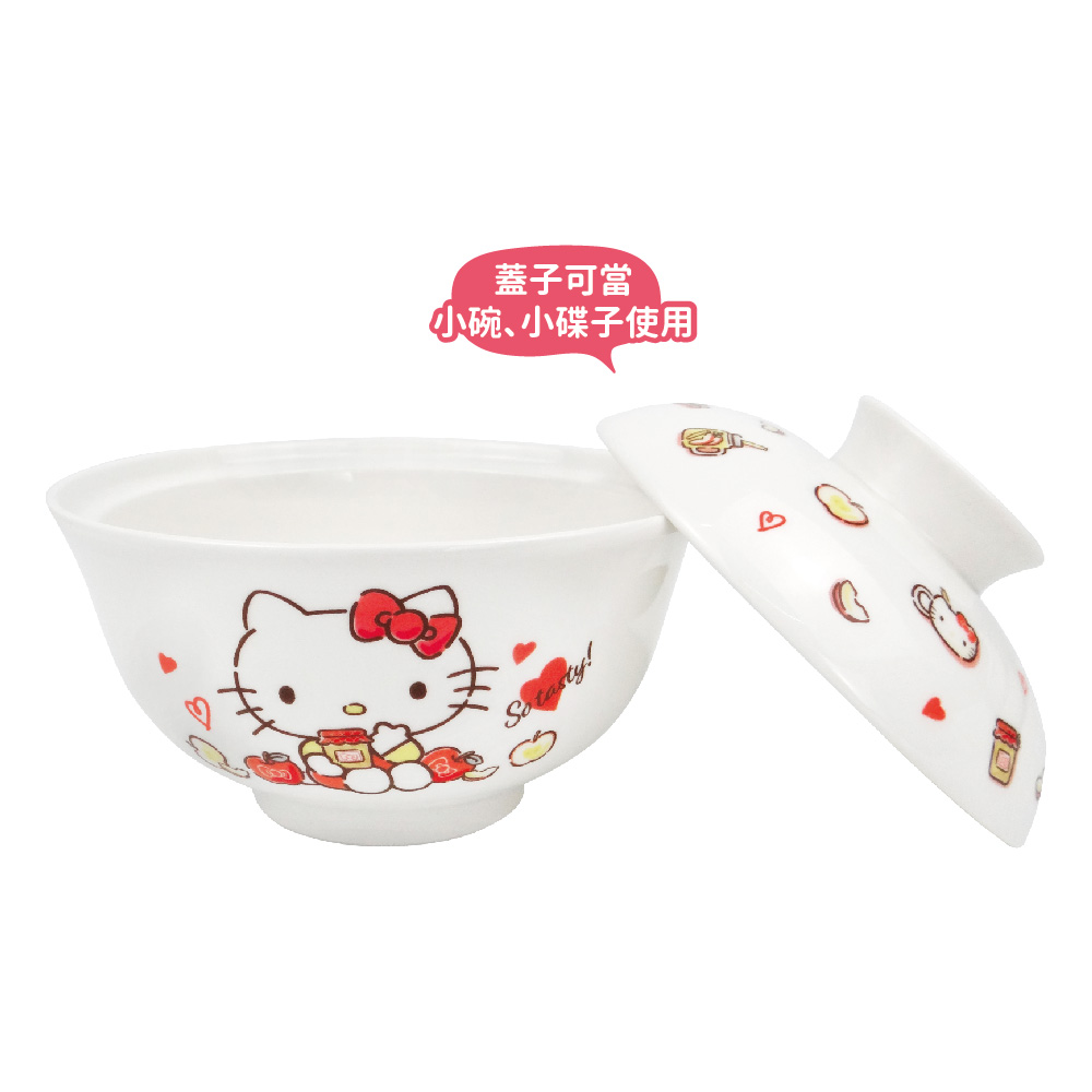 凱蒂貓-丼碗-蘋果