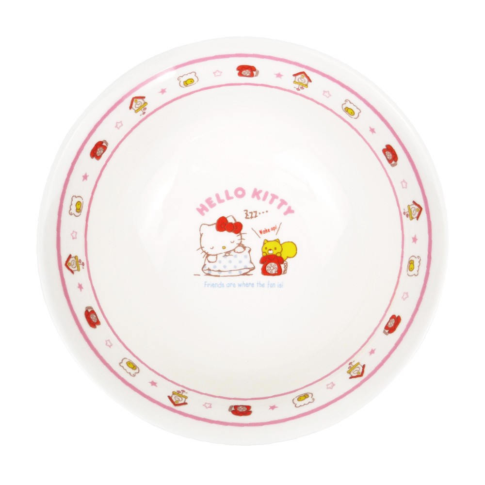 凱蒂貓-拉麵碗附湯匙-電話